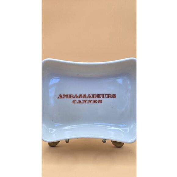 A Charming Ambassadeurs Cannes Vintage Ashtray or Trinket Tray - Picture 2 of 5